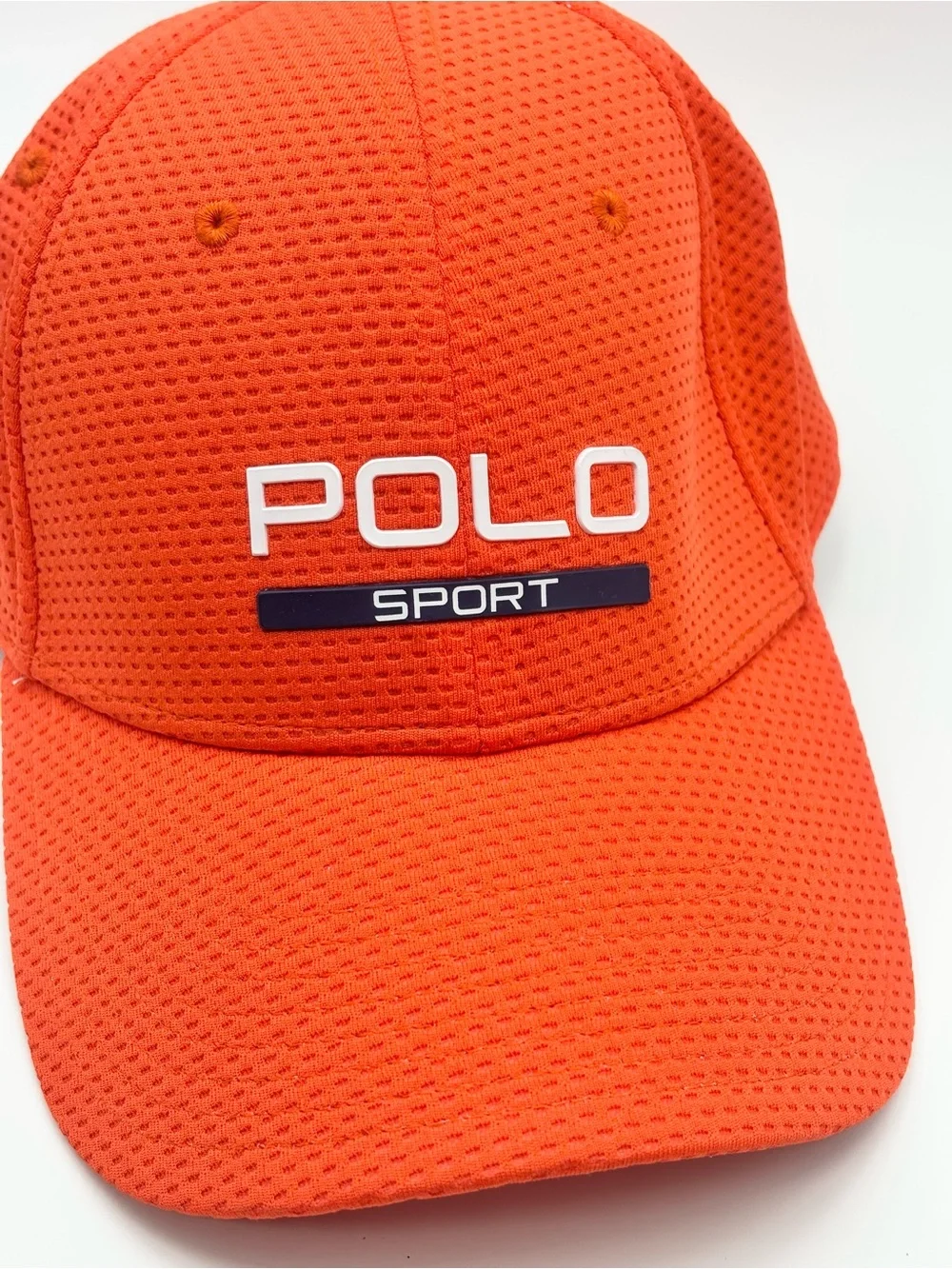 Polo Sport by Ralph Lauren Men’s Bright Orange Sport Cap Size S/M
